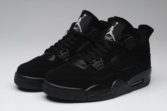 (image for) AIR JORDAN 4 Retro Black Cat IB4171-010 Men's Shoes All Black-52